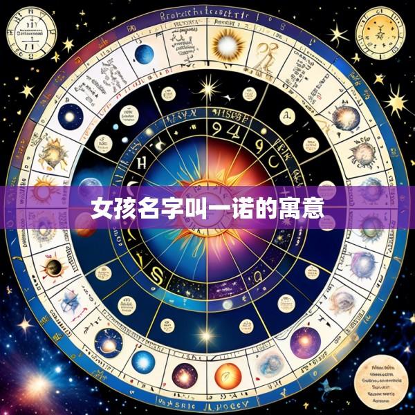 女孩名字叫一诺的寓意