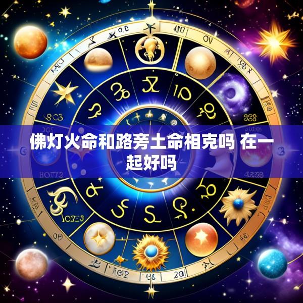 佛灯火命和路旁土命相克吗 在一起好吗