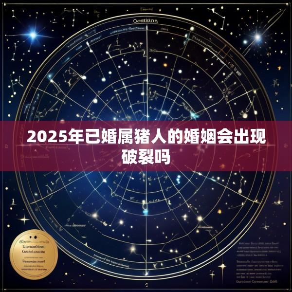 2025年已婚属猪人的婚姻会出现破裂吗