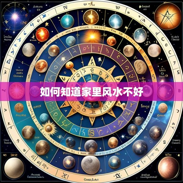 如何知道家里风水不好