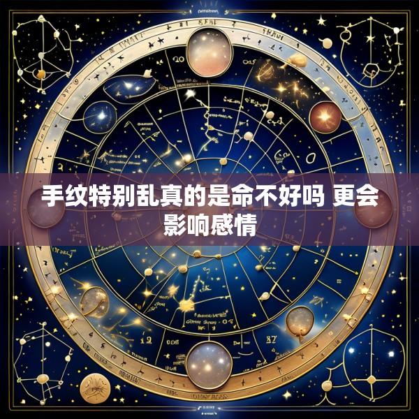 手纹特别乱真的是命不好吗 更会影响感情