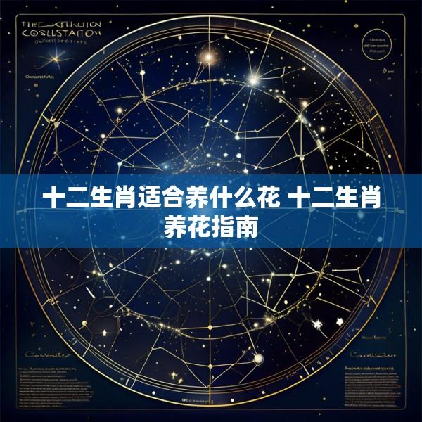 十二生肖适合养什么花 十二生肖养花指南