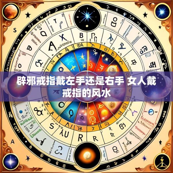 辟邪戒指戴左手还是右手 女人戴戒指的风水