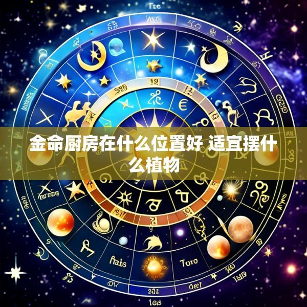 金命厨房在什么位置好 适宜摆什么植物