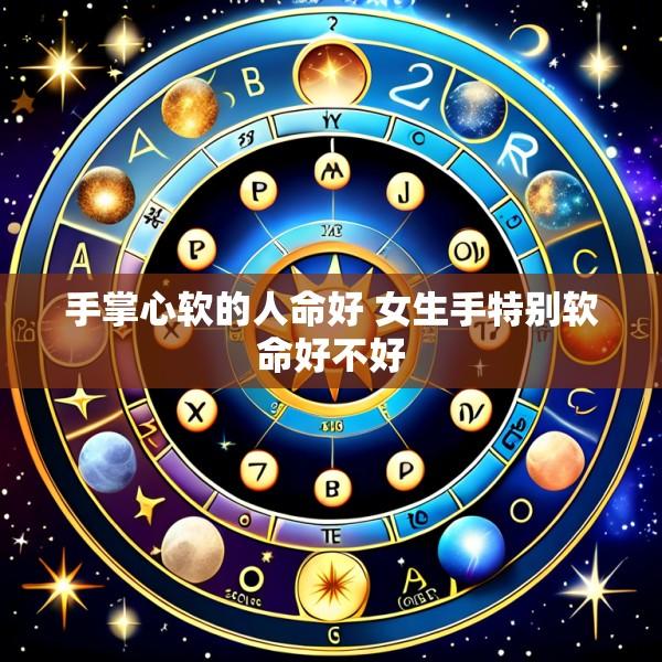 手掌心软的人命好 女生手特别软命好不好