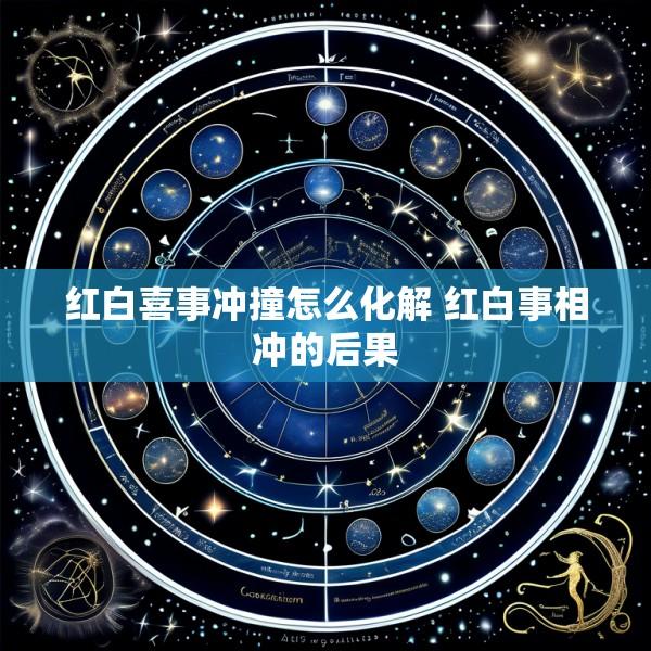 红白喜事冲撞怎么化解 红白事相冲的后果