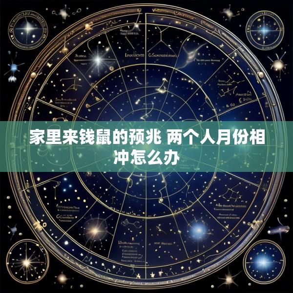 家里来钱鼠的预兆 两个人月份相冲怎么办