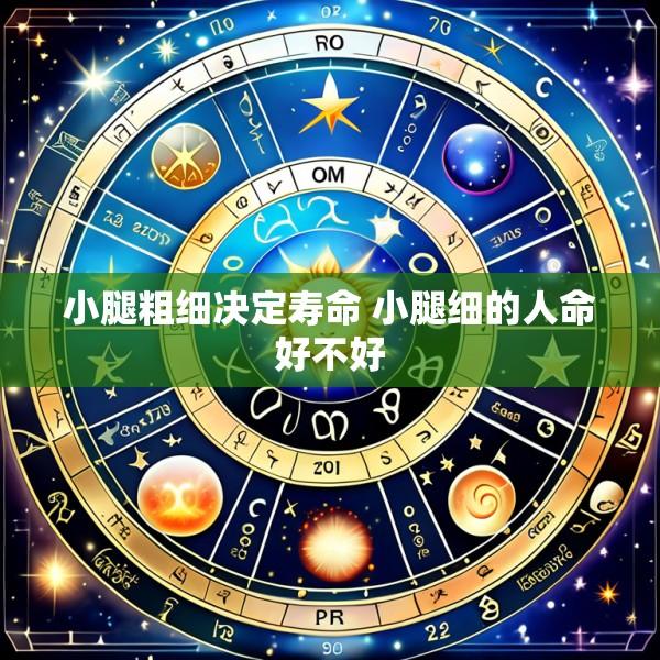 小腿粗细决定寿命 小腿细的人命好不好