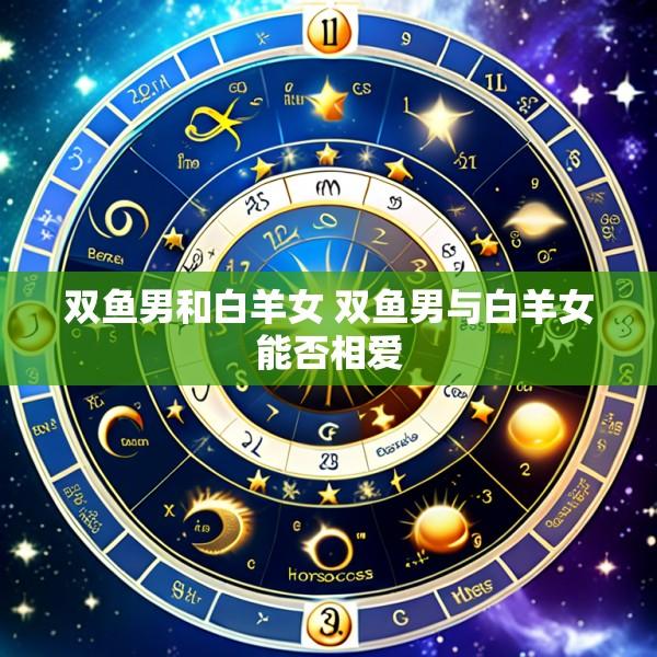 双鱼男和白羊女 双鱼男与白羊女能否相爱