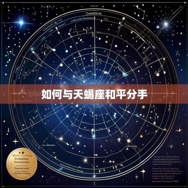 如何与天蝎座和平分手