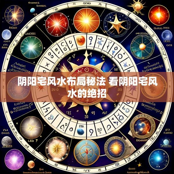阴阳宅风水布局秘法 看阴阳宅风水的绝招