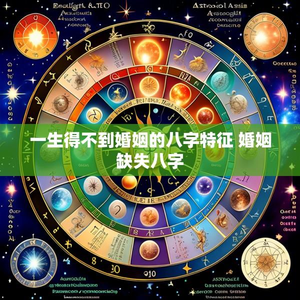 一生得不到婚姻的八字特征 婚姻缺失八字