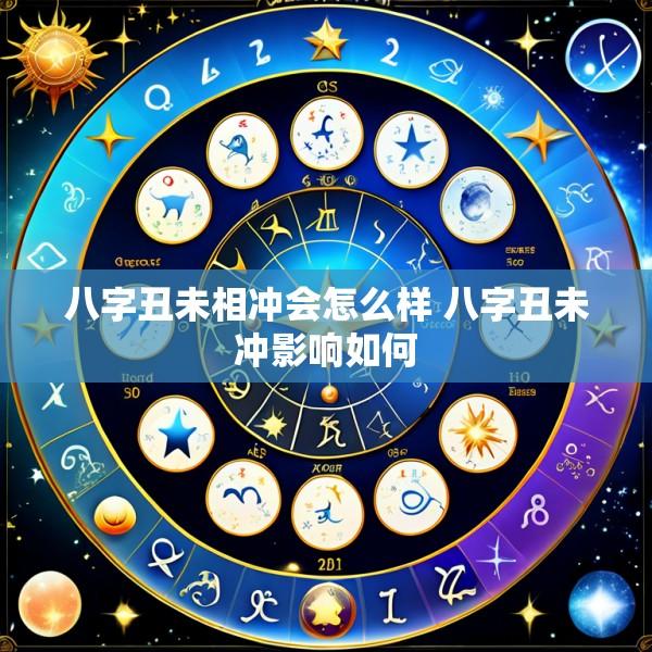 八字丑未相冲会怎么样 八字丑未冲影响如何