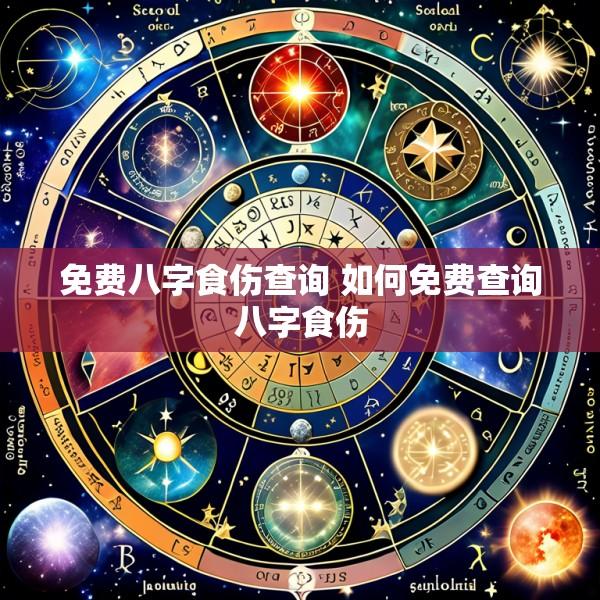 免费八字食伤查询 如何免费查询八字食伤