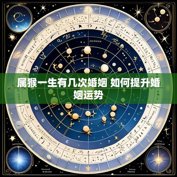 属猴一生有几次婚姻 如何提升婚姻运势
