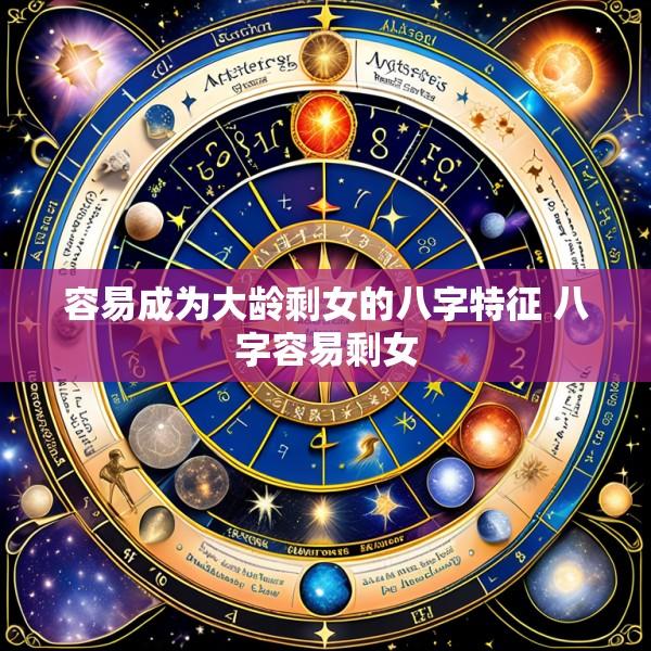容易成为大龄剩女的八字特征 八字容易剩女