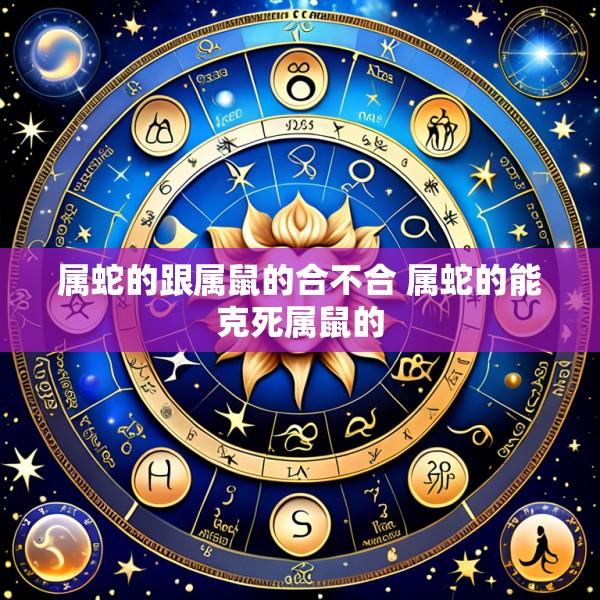 属蛇的跟属鼠的合不合 属蛇的能克死属鼠的