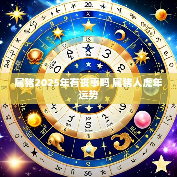 属猪2025年有丧事吗 属猪人虎年运势