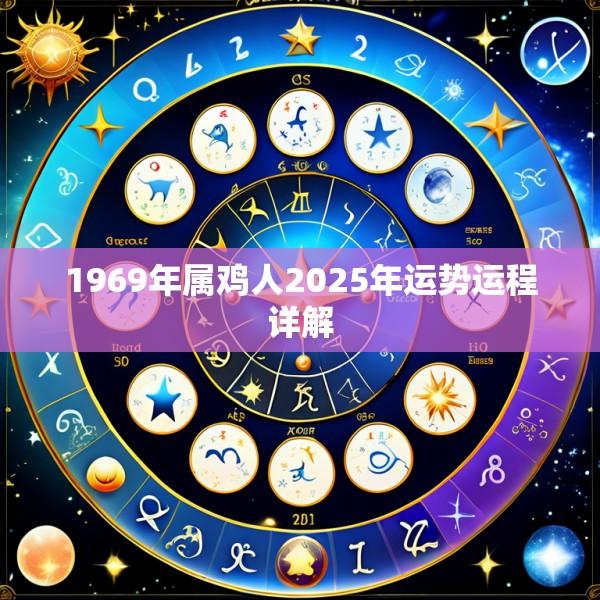 1969年属鸡人2025年运势运程详解