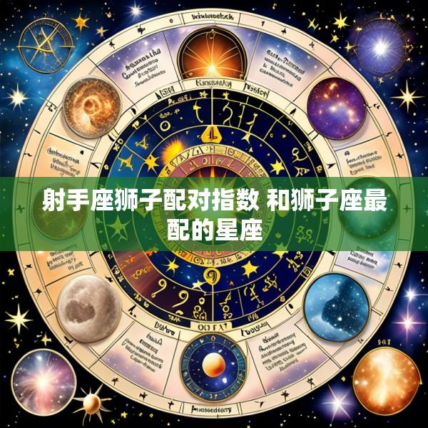 射手座狮子配对指数 和狮子座最配的星座