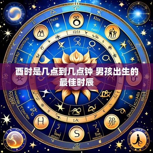 酉时是几点到几点钟 男孩出生的最佳时辰