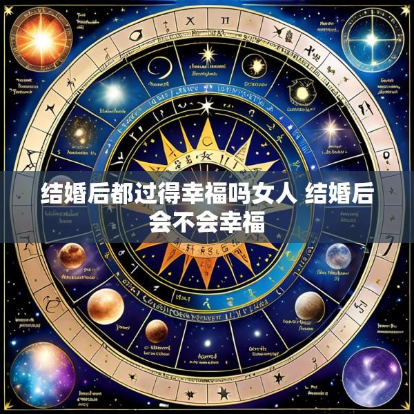 结婚后都过得幸福吗女人 结婚后会不会幸福