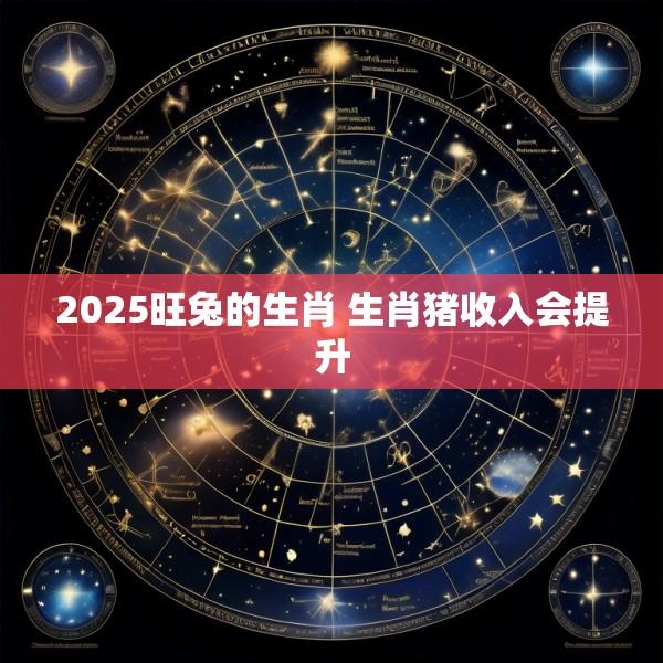 2025旺兔的生肖 生肖猪收入会提升