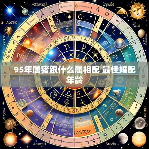 95年属猪跟什么属相配 最佳婚配年龄