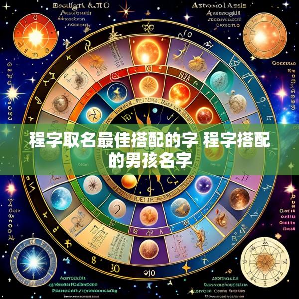 程字取名最佳搭配的字 程字搭配的男孩名字