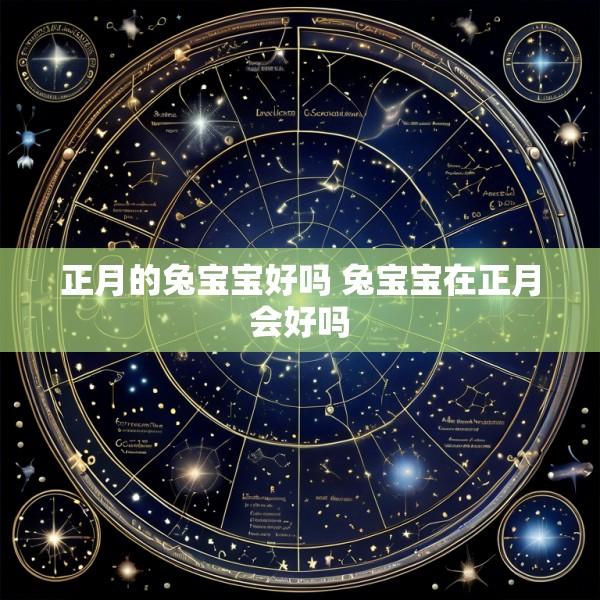正月的兔宝宝好吗 兔宝宝在正月会好吗