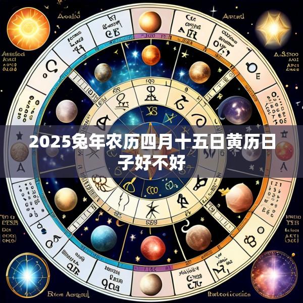2025兔年农历四月十五日黄历日子好不好