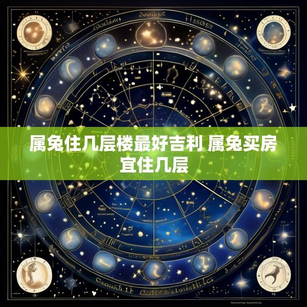 属兔住几层楼最好吉利 属兔买房宜住几层