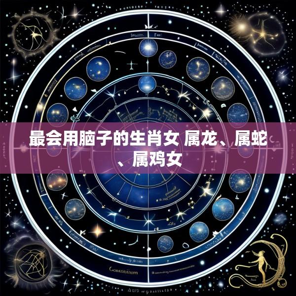 最会用脑子的生肖女 属龙、属蛇、属鸡女