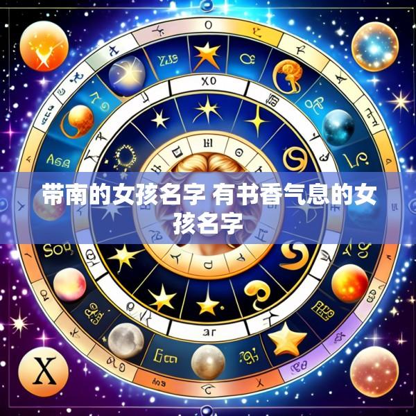 带南的女孩名字 有书香气息的女孩名字