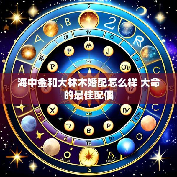 海中金和大林木婚配怎么样 大命的最佳配偶