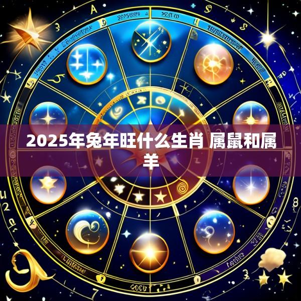 2025年兔年旺什么生肖 属鼠和属羊
