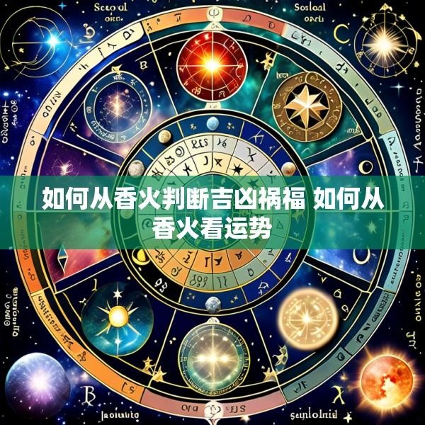 如何从香火判断吉凶祸福 如何从香火看运势