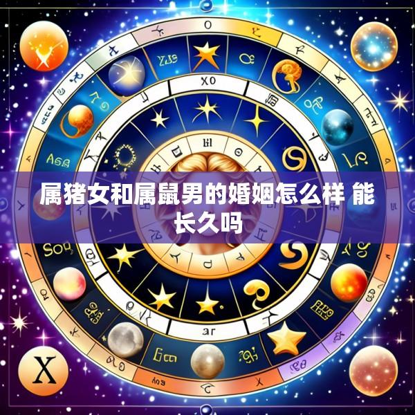 属猪女和属鼠男的婚姻怎么样 能长久吗