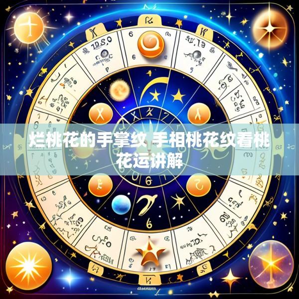 烂桃花的手掌纹 手相桃花纹看桃花运讲解