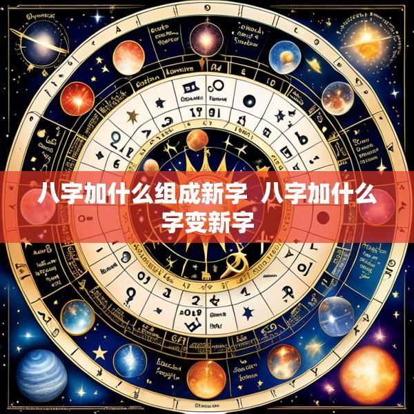 八字加什么组成新字  八字加什么字变新字