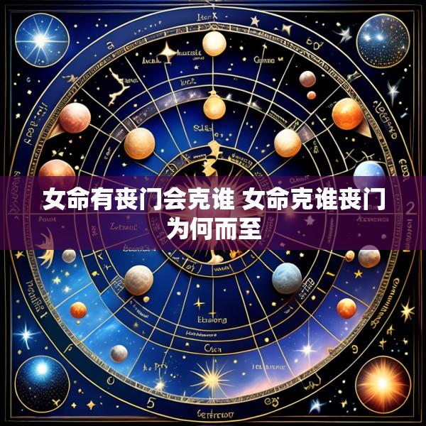 女命有丧门会克谁 女命克谁丧门为何而至