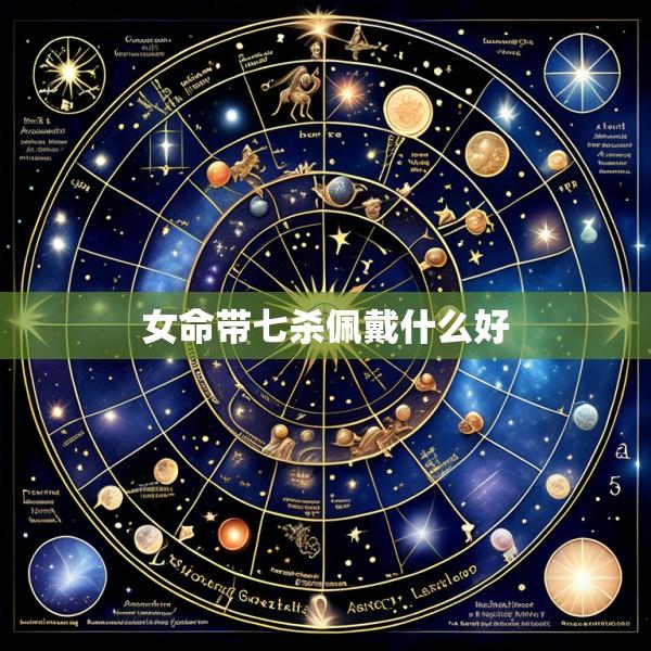 女命带七杀佩戴什么好
