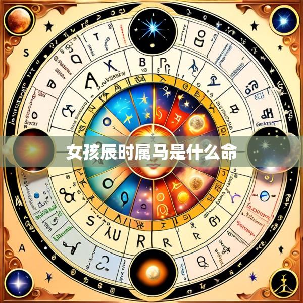 女孩辰时属马是什么命