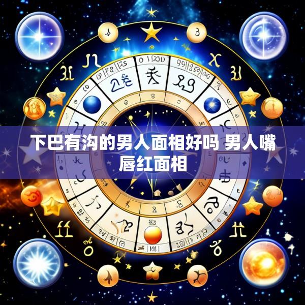 下巴有沟的男人面相好吗 男人嘴唇红面相