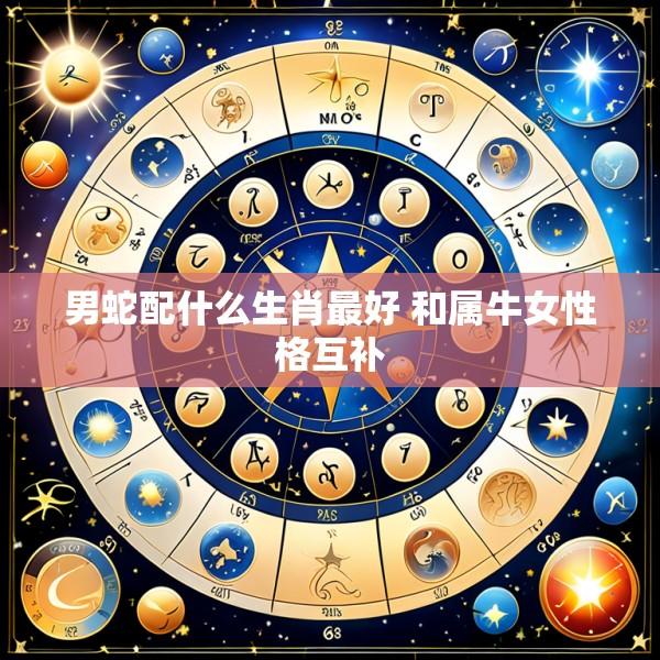 男蛇配什么生肖最好 和属牛女性格互补