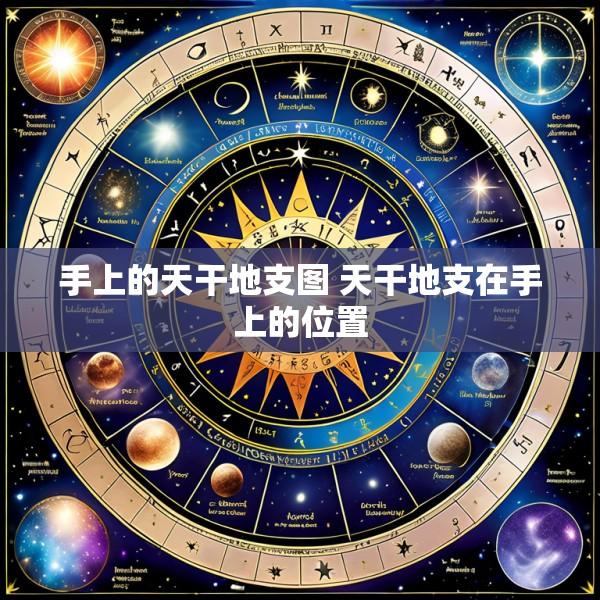 手上的天干地支图 天干地支在手上的位置