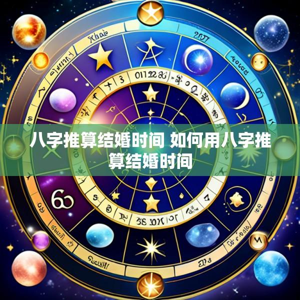 八字推算结婚时间 如何用八字推算结婚时间