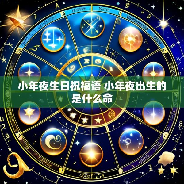 小年夜生日祝福语 小年夜出生的是什么命