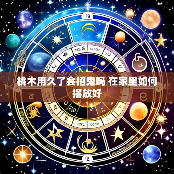 桃木用久了会招鬼吗 在家里如何摆放好