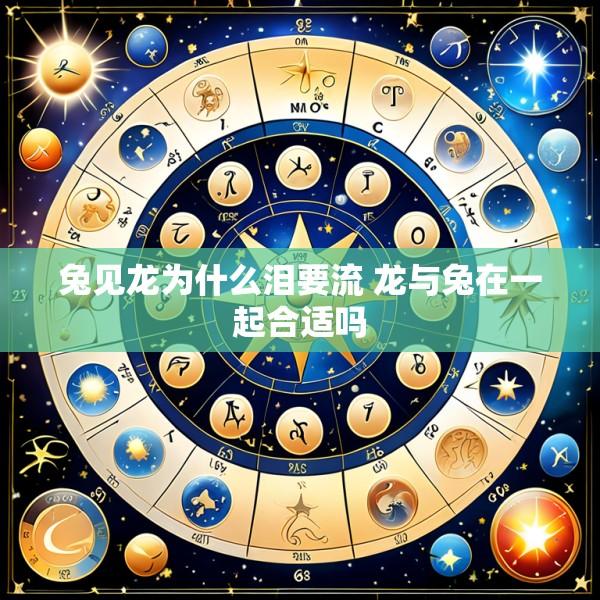 兔见龙为什么泪要流 龙与兔在一起合适吗